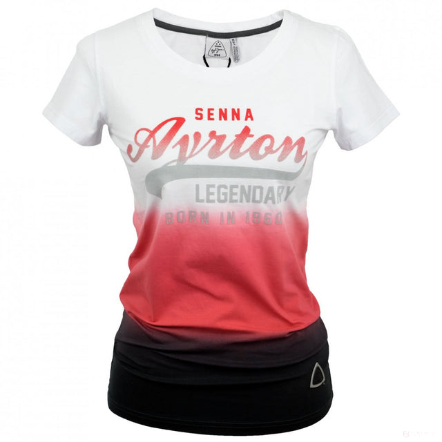 2018, Weiß, Senna Round Neck Vintage3 Women T-shirt - FansBRANDS®