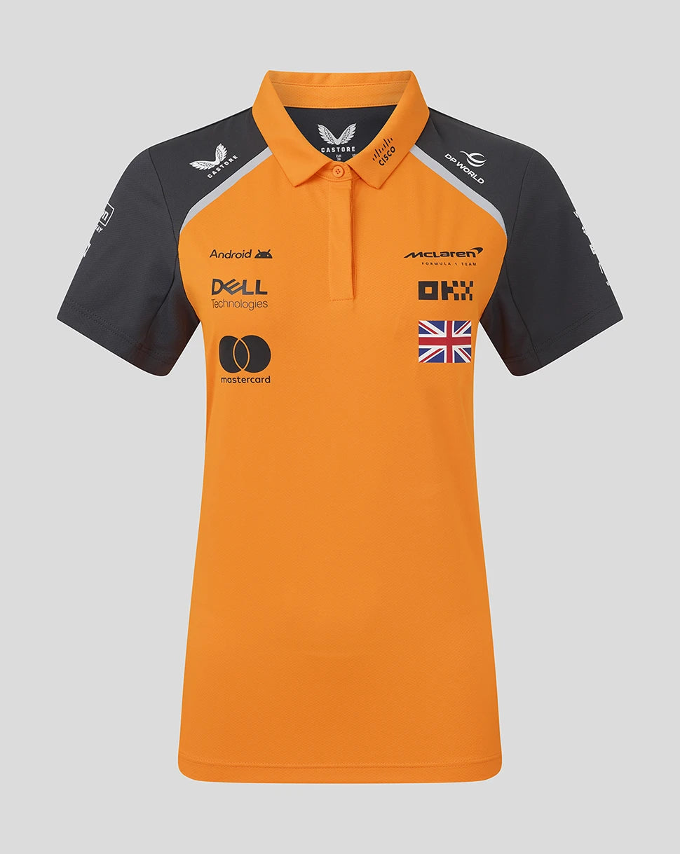 McLaren F1 Team Polohemd, Lando Norris, Damen 🔥