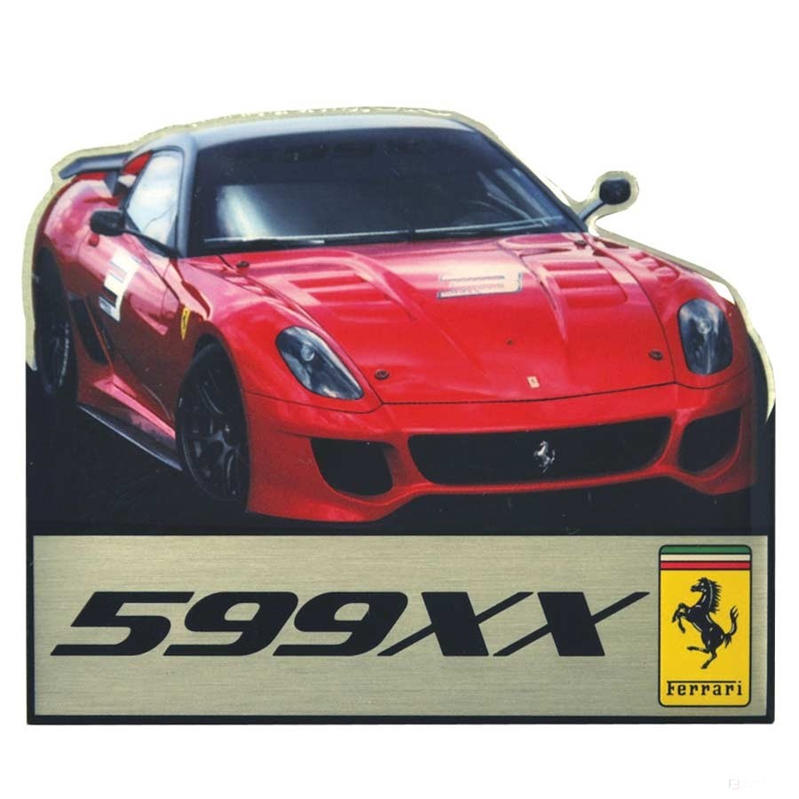2019, Rot, Ferrari 599XX Kühlschrankmagnet
