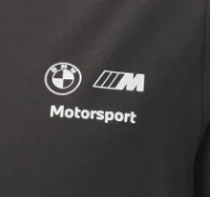 Camiseta BMW MMS, Puma, MT7, negra