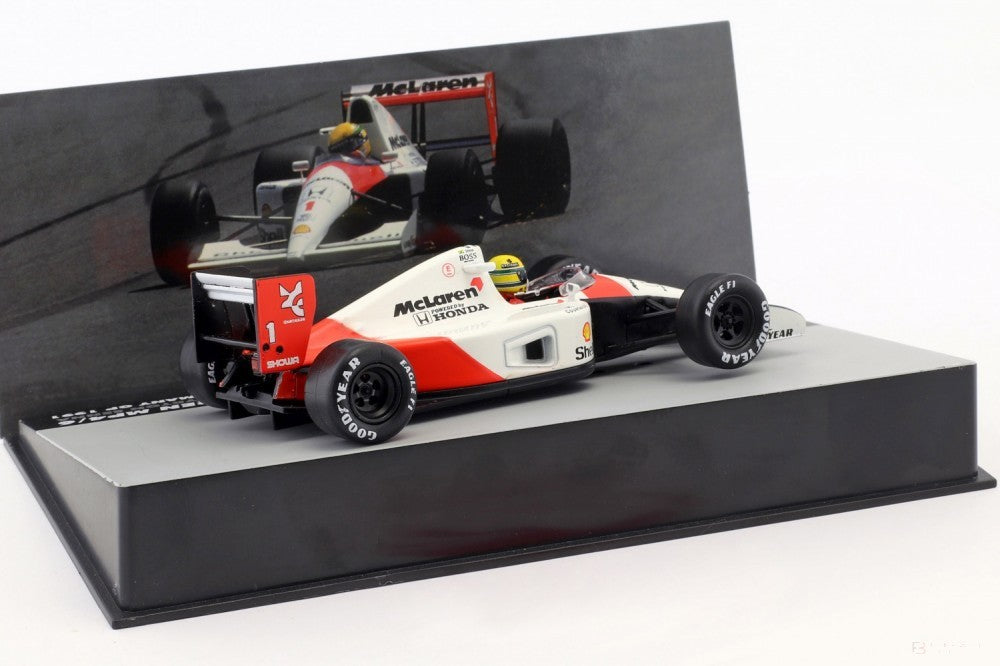 2019, Weiß, 1:43, Senna McLaren MP4/6 World Champion 1991 Modellauto