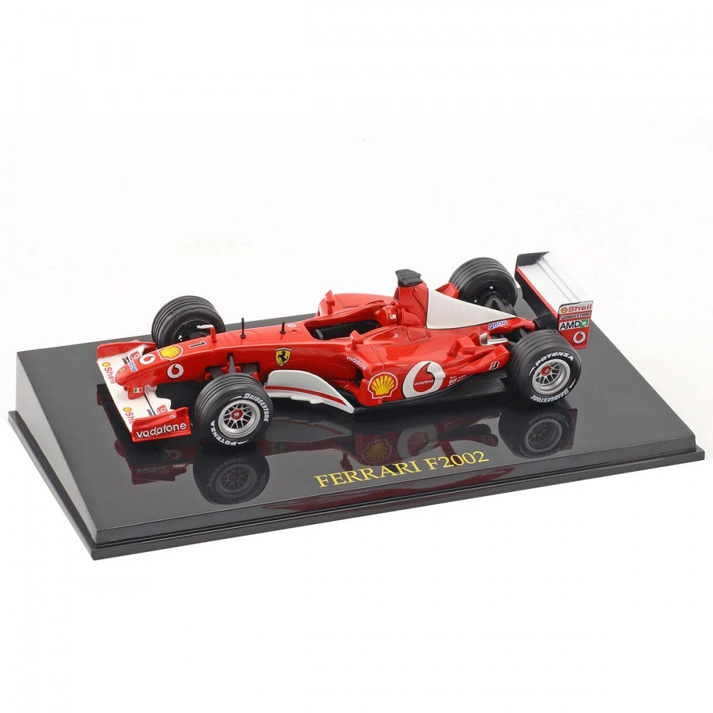 2018, Rot, 1:43, Schumacher Ferrari F2002 Modellauto