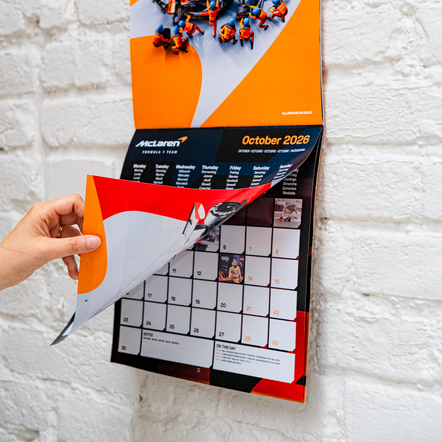 McLaren Formula 1 Team - Offizieller Kalender - 2026