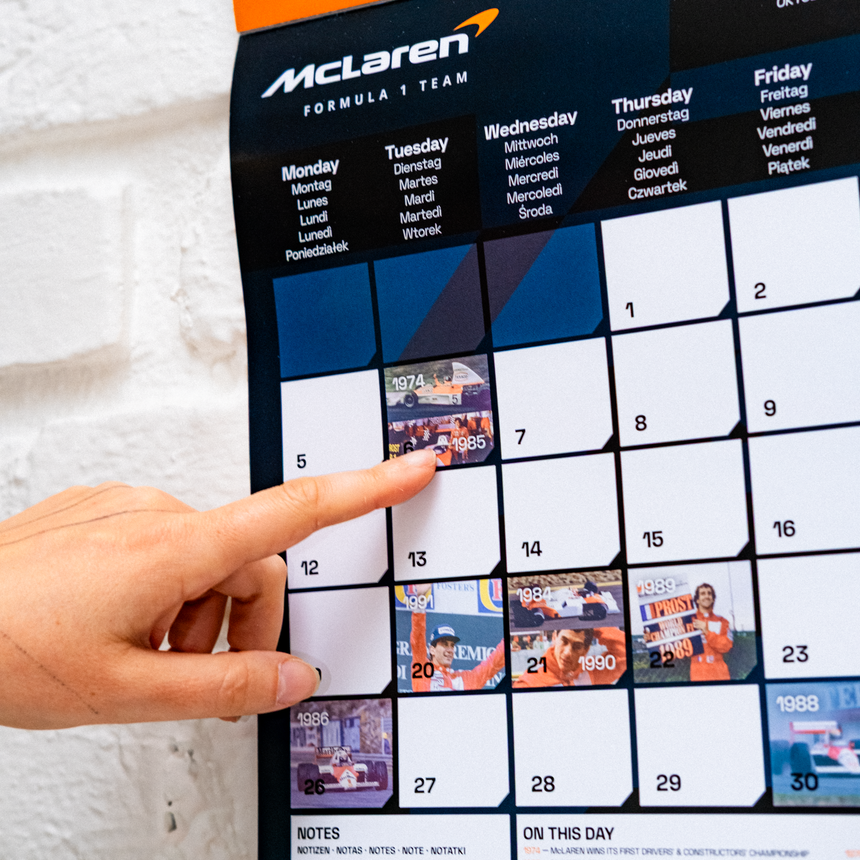 McLaren Formula 1 Team - Offizieller Kalender - 2026