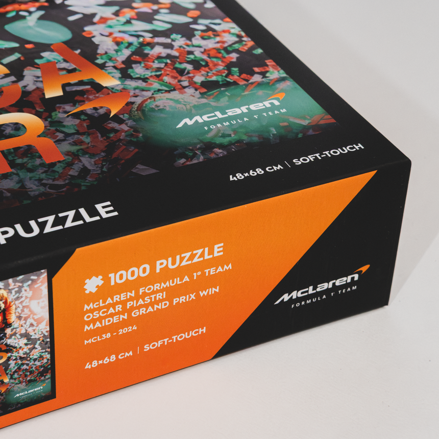 McLaren Formula 1® Team, Puzzle, Oscar Piastri, Erster Grand-Prix-Sieg, 1000 Teile