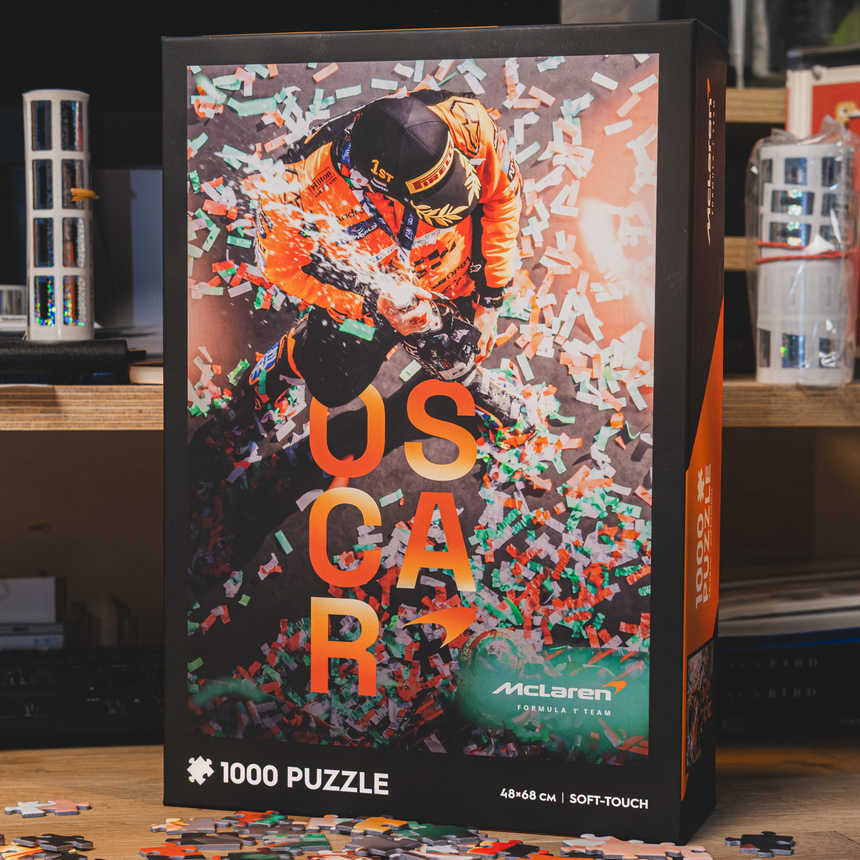 McLaren Formula 1® Team, Puzzle, Oscar Piastri, Erster Grand-Prix-Sieg, 1000 Teile