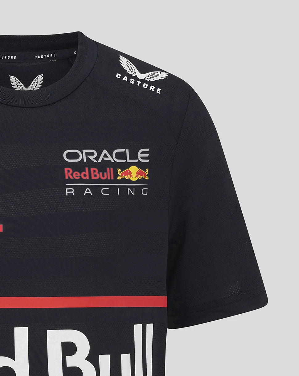 Camiseta de cuello redondo de Max Verstappen de Red Bull Racing para niños 🔥