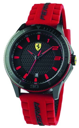 2019, Rot, Ferrari F1 Scuderia Herrens Uhren