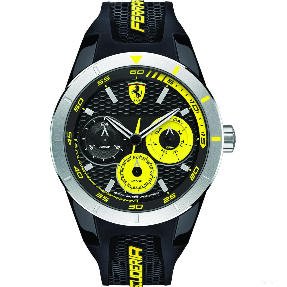 2019, Schwarz-Gelb, Ferrari Rotrev T Herrens Uhren