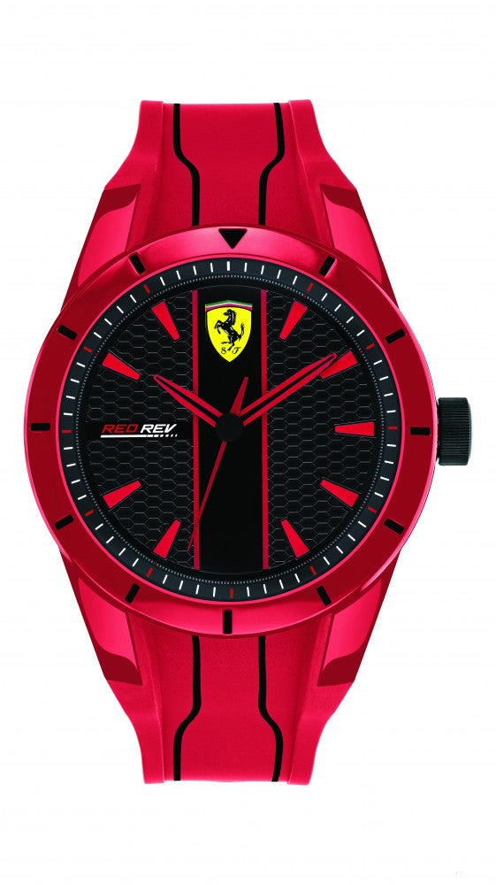 2019, Rot, Ferrari Rotrev Quartz Herrens Uhren