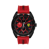 2019, Schwarz-Rot, Ferrari Forza Herrens Uhren