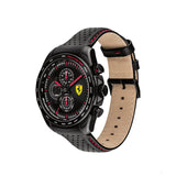 2020, Schwarz, Ferrari Speedracer Chrono Herrens Uhren