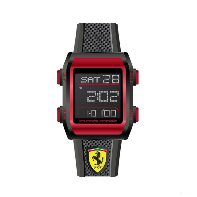 2021, Schwarz, Ferrari Downforce Carbon Mens Uhren - FansBRANDS®