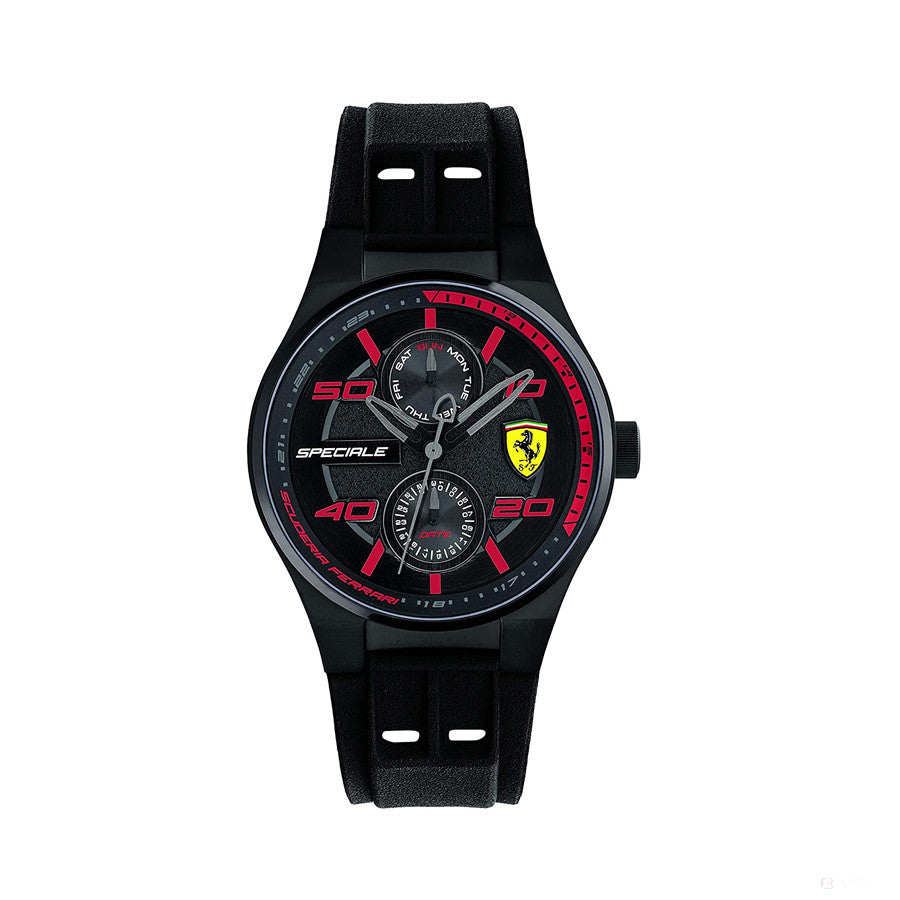 2019, Schwarz, Ferrari Speciale Multifunction Herrens Uhren