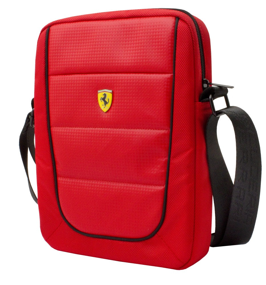 2018, Rot, 25x20x5 cm, Ferrari Scudetto Sporttasche