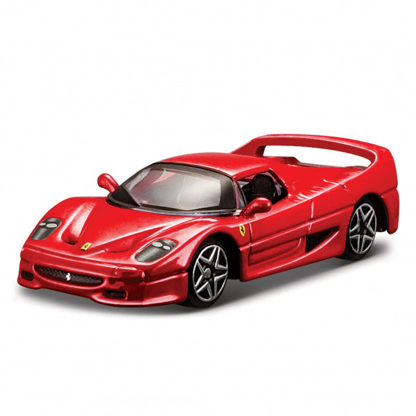 Ferrari F1 model car, Bburago, 1:64, various