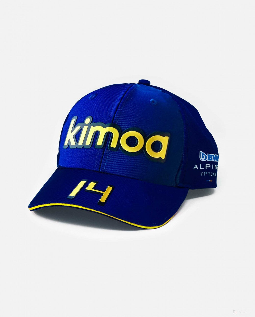 2022, Blau, Fernando Alonso Kimoa Spain GP, Alpine Baseballmütze