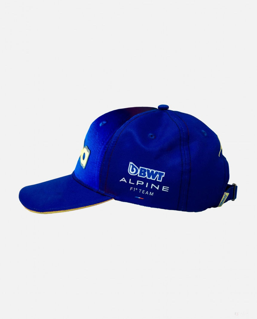 2022, Blau, Fernando Alonso Kimoa Spain GP, Alpine Baseballmütze - FansBRANDS®