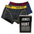 2021, Blau, James Hunt Seventies + 76 Boxershorts - Double Pack - FansBRANDS®