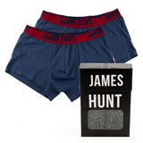 2021, Blau, James Hunt 76 Boxershorts - Double Pack - FansBRANDS®