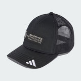 Mercedes Lkw-Mütze, vollständiges Logo, schwarz 🔥