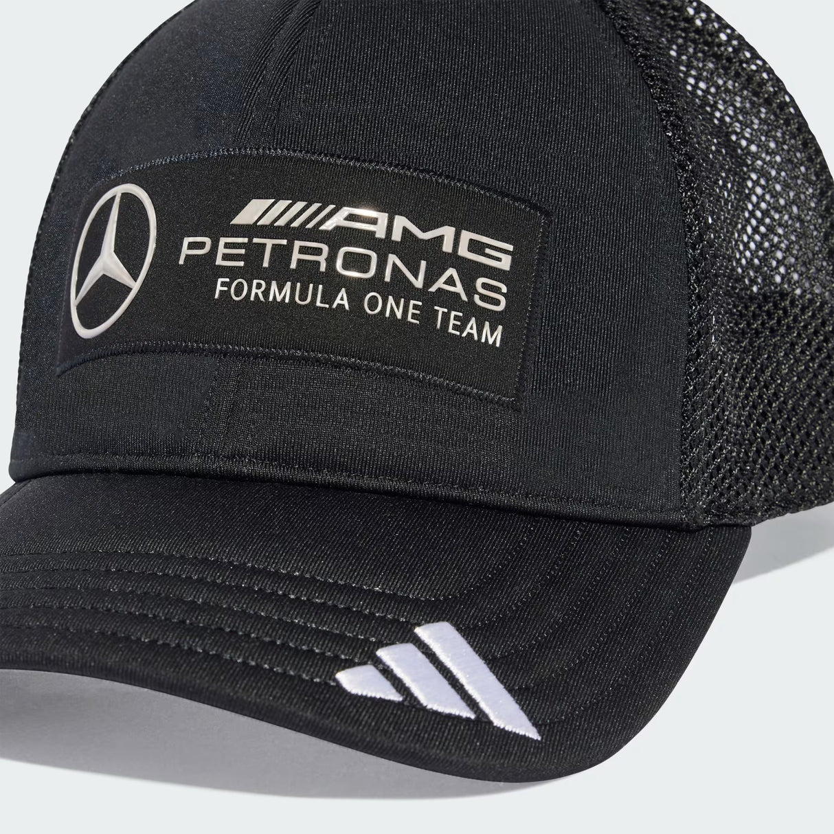 Mercedes Lkw-Mütze, vollständiges Logo, schwarz 🔥