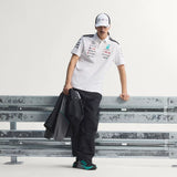 Mercedes Polo, Team, Engineers, Adidas, Weiß, 2026