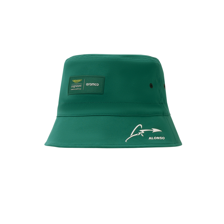 Gorra de Fernando Alonso, Kimoa, gorra plana, verde, 2024