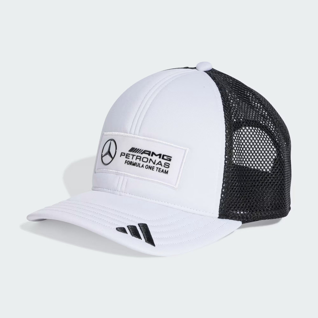 Mercedes Lkw-Mütze, langes Logo, weiß 🔥