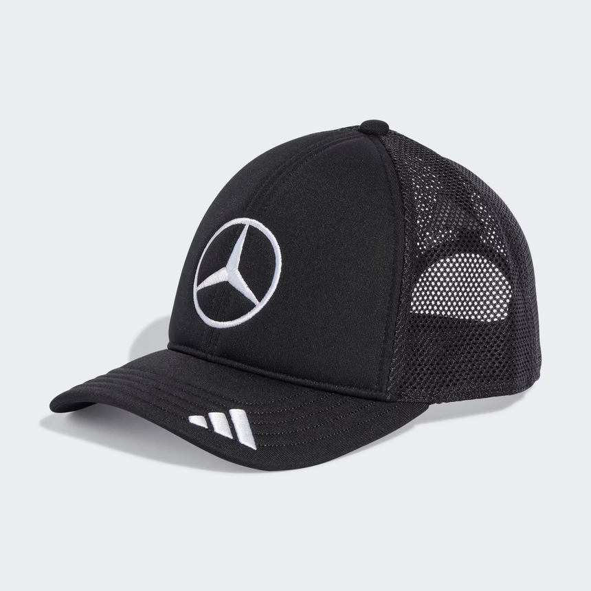 Mercedes Lkw-Mütze, Großes Logo, schwarz 🔥