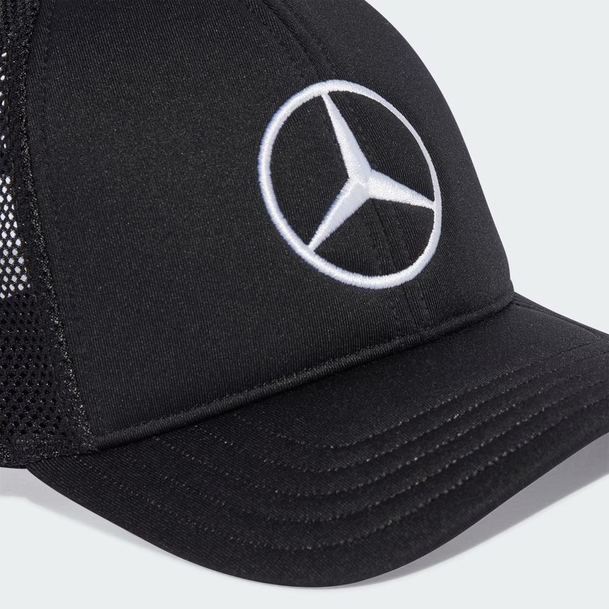 Mercedes Lkw-Mütze, Großes Logo, schwarz 🔥