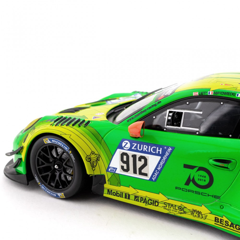 Manthey-Racing Porsche 911 GT3 R - 2018 Winner 24h Race Nürburgring 1:43 - FansBRANDS®