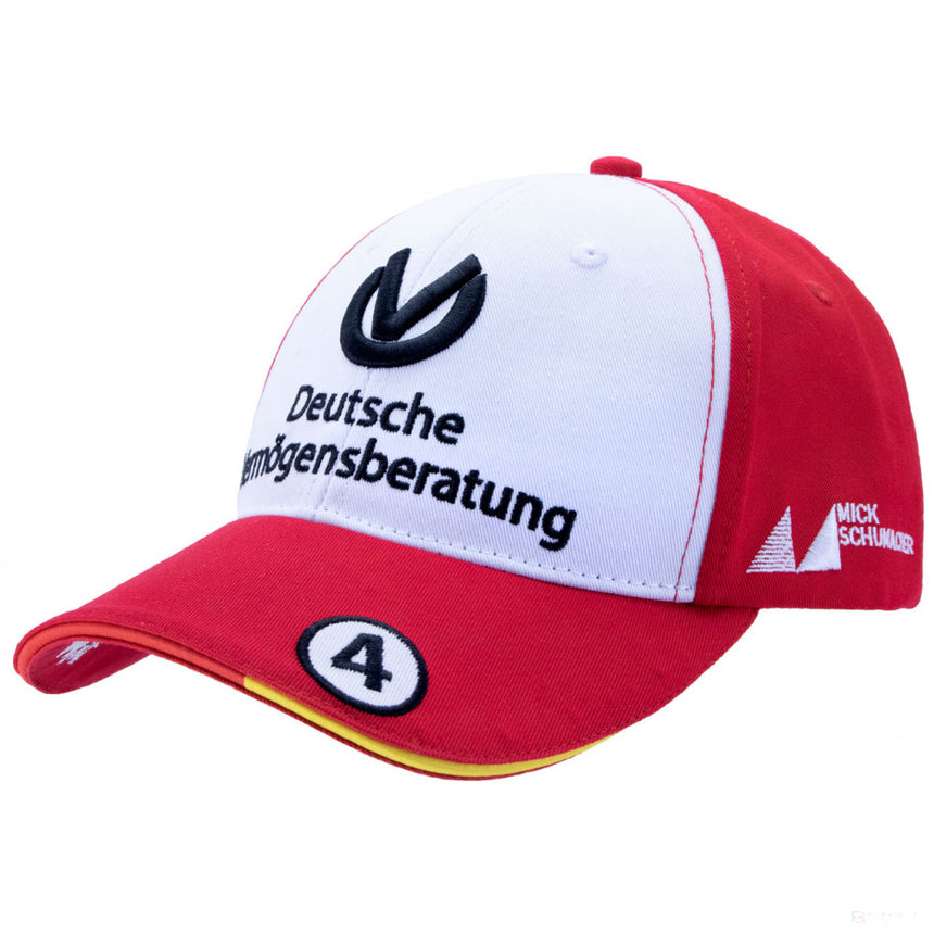2018, Rot, Erwachsene, Mick Schumacher Baseballmütze - FansBRANDS®