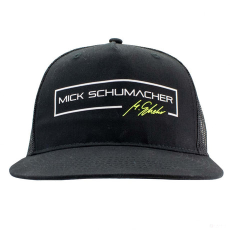 2019, Schwarz, Erwachsene, Mick Schumacher Series 1 Flatbrim Kappe - FansBRANDS®