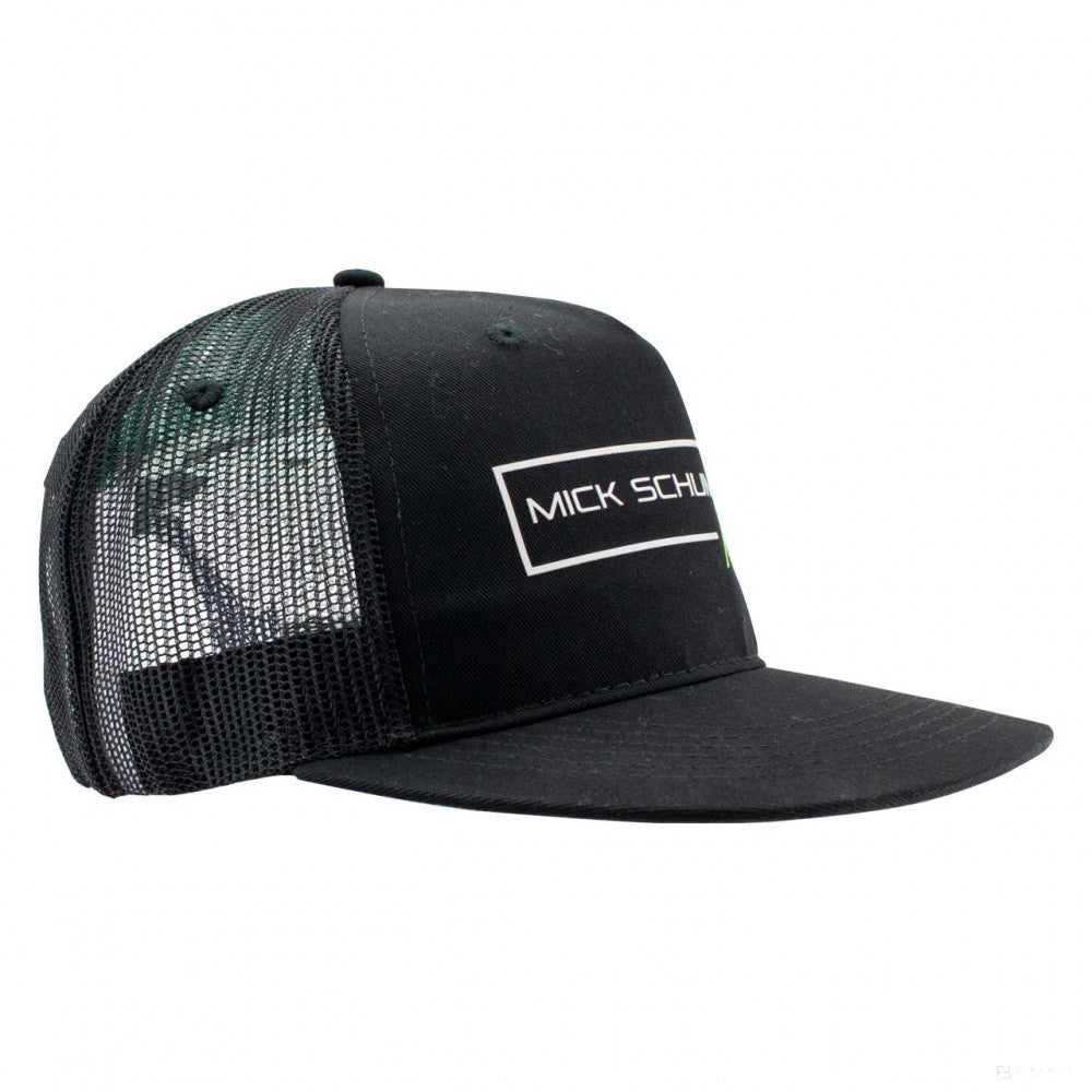 2019, Schwarz, Erwachsene, Mick Schumacher Series 1 Flatbrim Kappe - FansBRANDS®