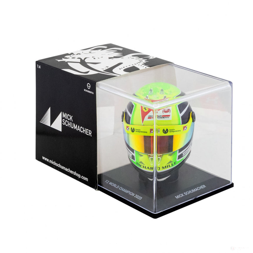 2020, Grün, 1:4, Mick Schumacher 2020 Sturzhelm - FansBRANDS®