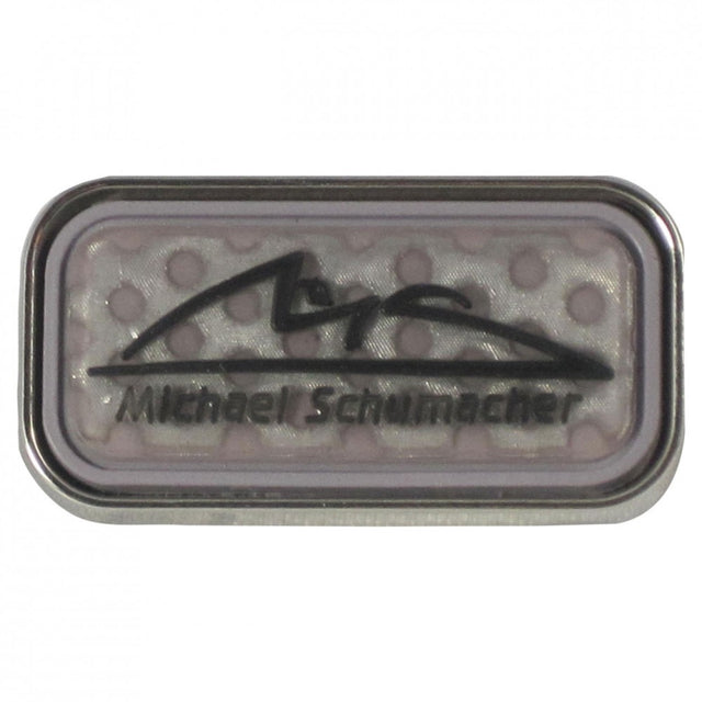 2015, Grau, Schumacher Logo Brosche - FansBRANDS®