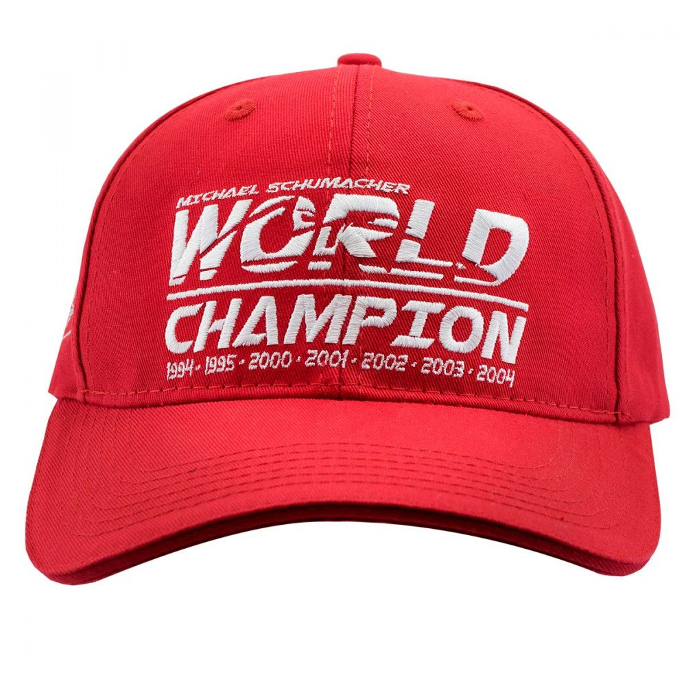 2018, Rot, Kinder, Schumacher World Champion Baseballmütze
