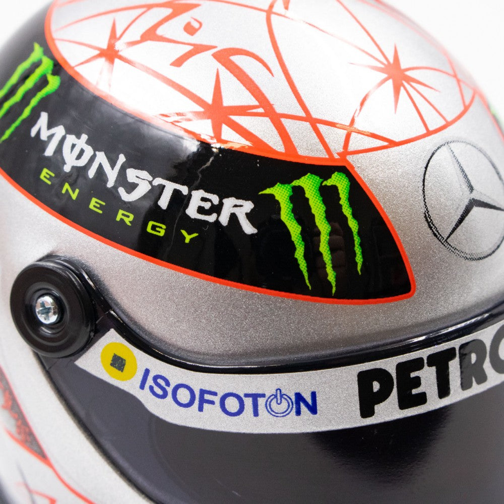 Michael Schumacher Platinum Helmet Spa 300th GP 2012 1:4 - FansBRANDS®