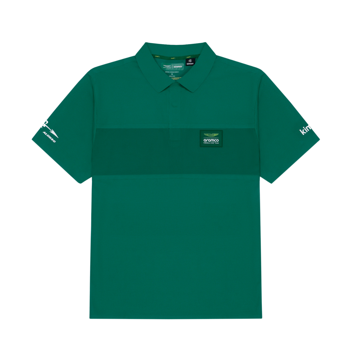 Fernando Alonso polo, Kimoa, minimal, grün, 2024