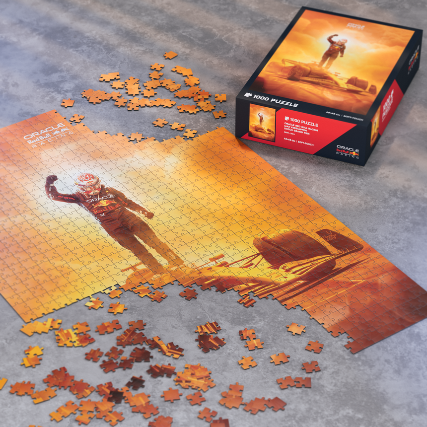 Red Bull Racing Puzzle, Max Verstappen, Zandvoort 2024, 1000 Teile