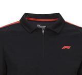 Polo de Fórmula 1 negro 2020