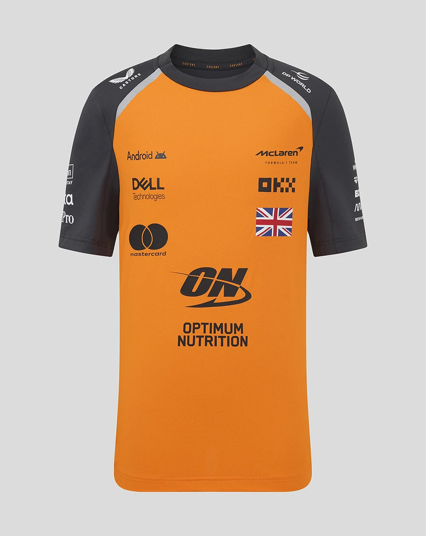 Camiseta infantil con la configuración del equipo McLaren F1, Lando Norris 🔥