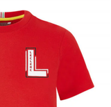 2020, Rot, Ferrari Charles Leclerc Kinder T-Shirt