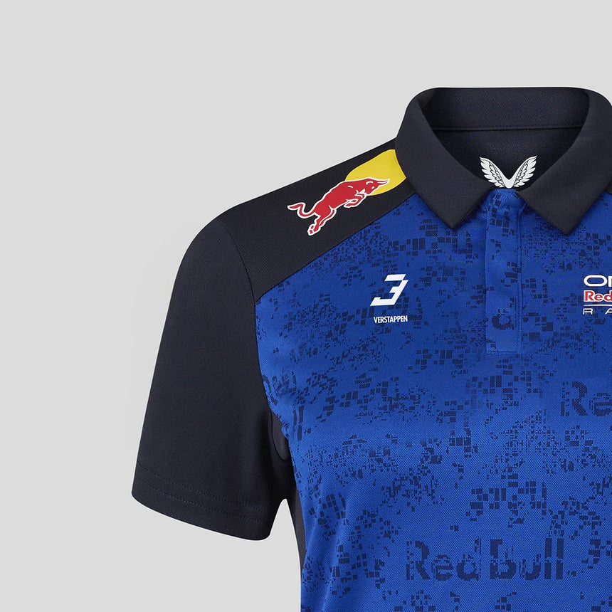 Red Bull Polo, Team, Max Verstappen, Damen, Blau, 2026