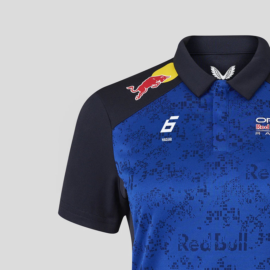 Red Bull Polo, Team, Isack Hadjar, Damen, Blau, 2026