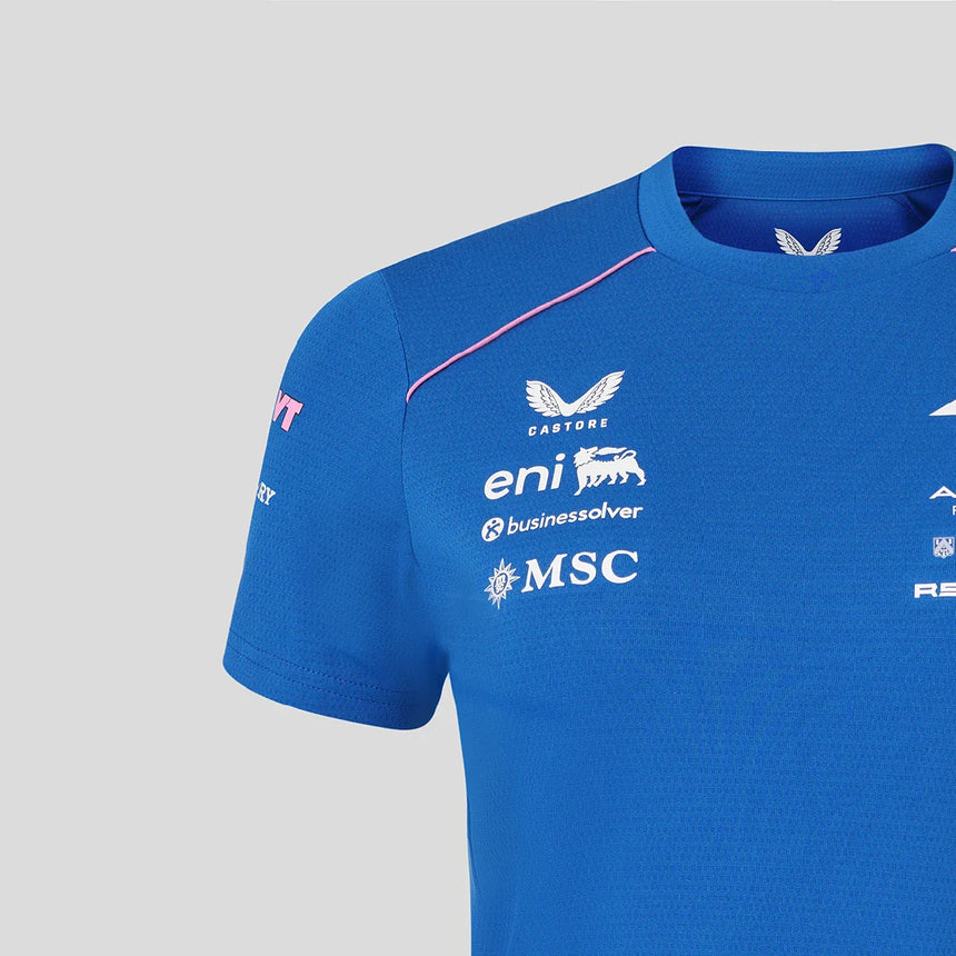 Alpine T-Shirt, Team, Damen, Blau, 2026