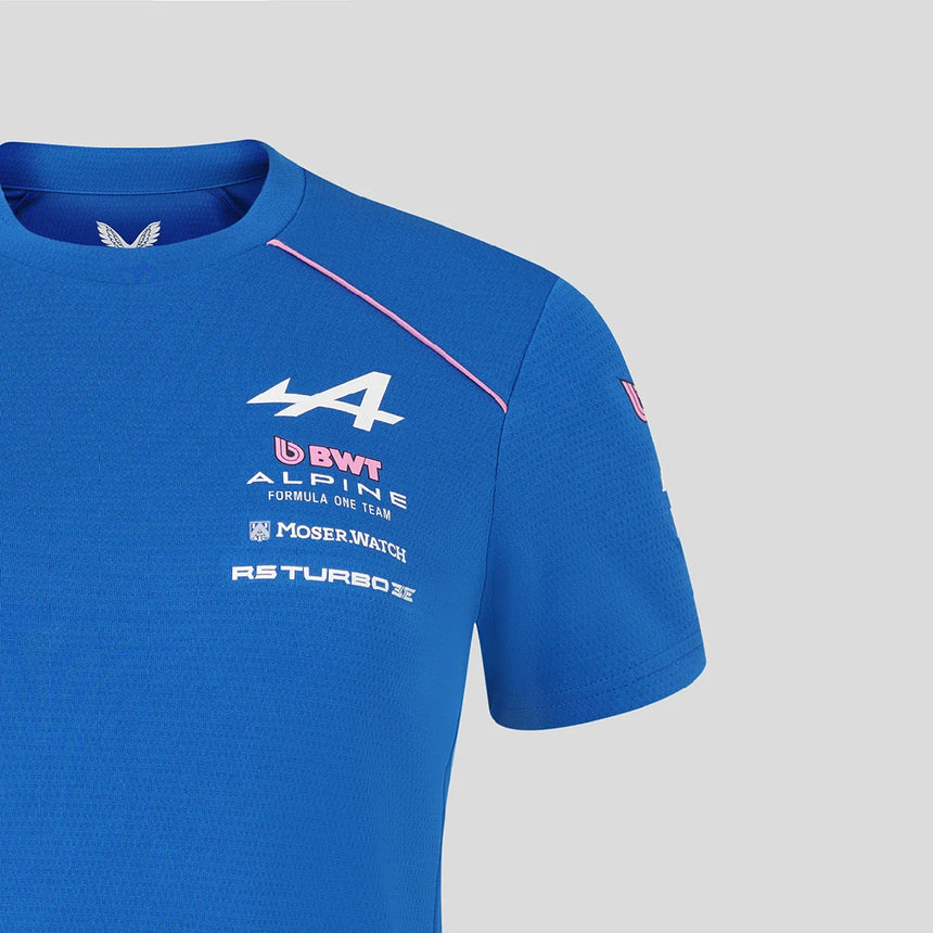 Alpine T-Shirt, Team, Damen, Blau, 2026