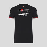 Haas F1 T-Shirt, Team, Damen, Schwarz, 2026