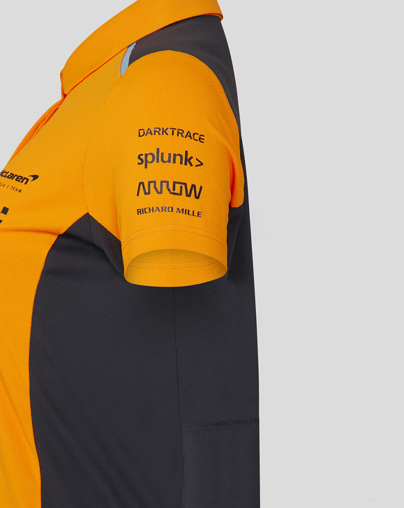 McLaren polo, team, women, Lando Norris, papaya, 2023 - FansBRANDS®